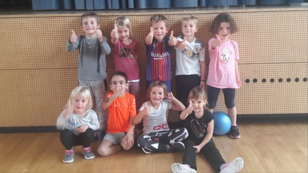 Mannschaftsfoto Kinderturnen 3 – 7 Jahre